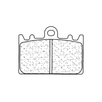 Wegremblokken van gesinterd metaal - 2363A3+ Cl brakes