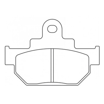 Wegremblokken van gesinterd metaal - 2387S4 Cl brakes