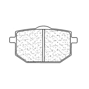 Wegremblokken van gesinterd metaal - 2393S4 Cl brakes