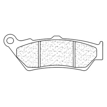 Remblokken van gesinterd metaal voor wegremmen - 2396A3+ Cl brakes