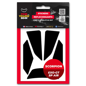Easy Replica™ Scorpion Exo-GT SP Air™ Stickers Fear The Yellow Bear