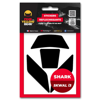 Easy Replica™ Shark Skwal i3™ Stickers Fear The Yellow Bear