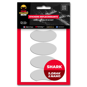 Easy Replica™ Shark Street Drak / Nano™ Stickers Fear The Yellow Bear