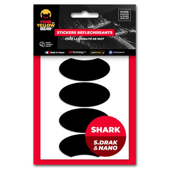 Easy Replica™ Shark Street Drak / Nano™ Stickers Fear The Yellow Bear