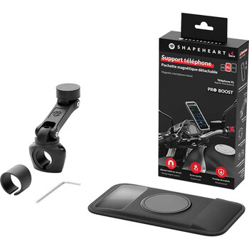 Magnetische smartphonehouder en Pro Boost XL etui Shapeheart