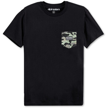 T-shirt met camouflageprint Alpinestars