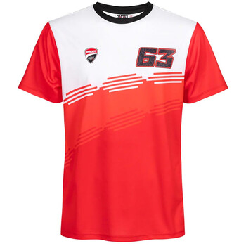 Dubbel Bagnaia polyester T-shirt ducati