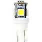 Pilootlamp zonder voet wedge T10 4 leds PLA7045