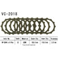 Beklede koppelingschijven Cross VC2018