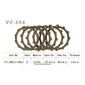 Beklede koppelingschijven VC356