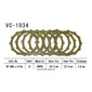 Beklede koppelingschijven VC1034
