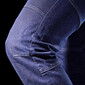 D03 taps toelopende jeans L32
