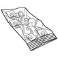 Universele hardware kit D1B40BOR voor plaat