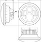 LED Koplamp Draak Licht 176mm
