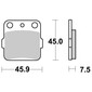 Remblokken S1059AN