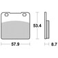 Remblokken S1006AN