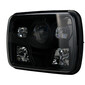 Rechthoekige projector 10 leds zonder bevestigingsbeugel