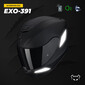 Scorpion Exo-391™ reflecterende stickers