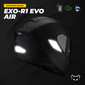 Scorpion Exo-R1 Evo Air™ reflecterende stickers