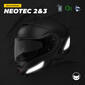 Shoei Neotec 2™ / Neotec 3™ reflecterende stickers