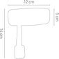Bar-end spiegel Softy Handle