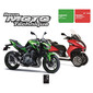 Rmt 189 PEUGEOT METROPOLIS (2013-2016) en KAWASAKI Z900 (2017-2018)