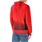 93 Technisch en gestreept sweatshirt met capuchon en ritssluiting