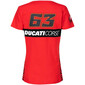 Ducati Bagnaia 63 dames-T-shirt