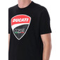 T-shirt met groot logo