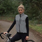 Reflecterende Switch-jas voor dames - mouwloos